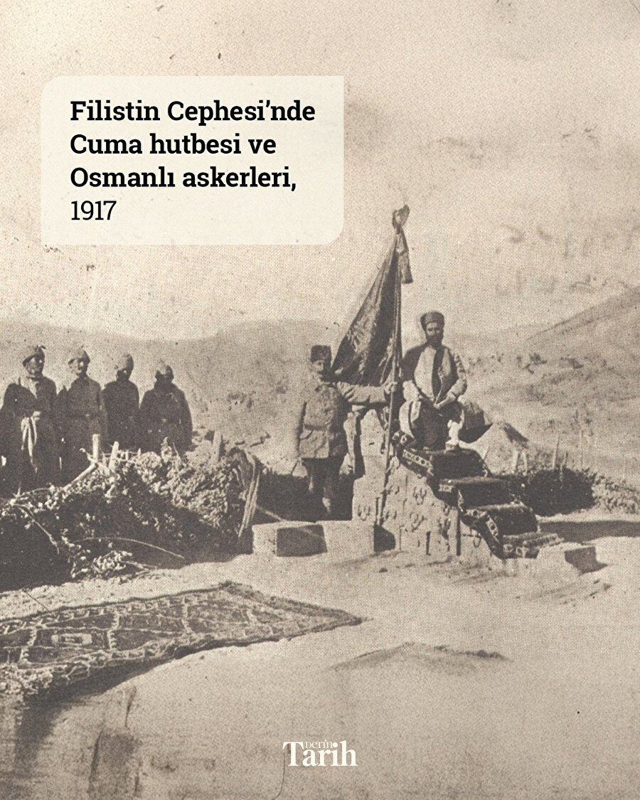 Filistin cephesinde Cuma hutbesi