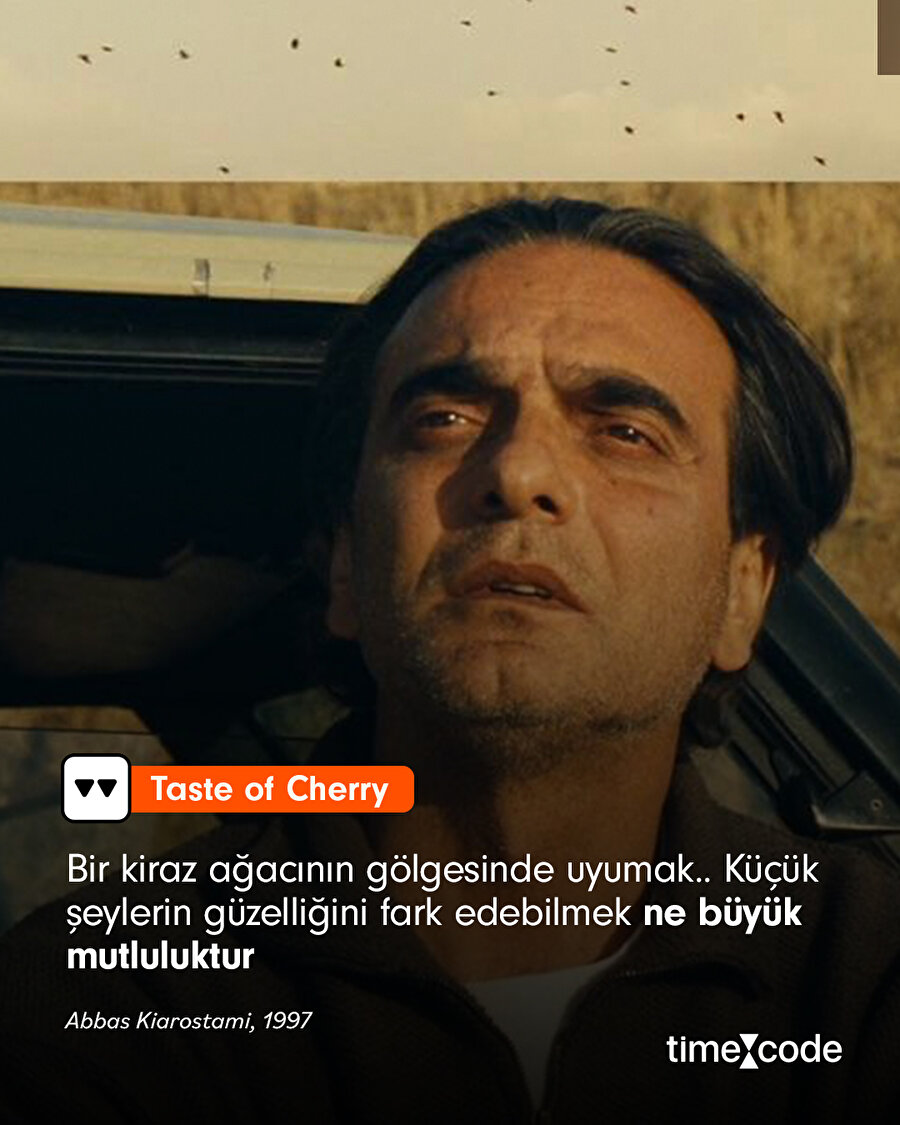 Kirazın Tadı filminden alıntı