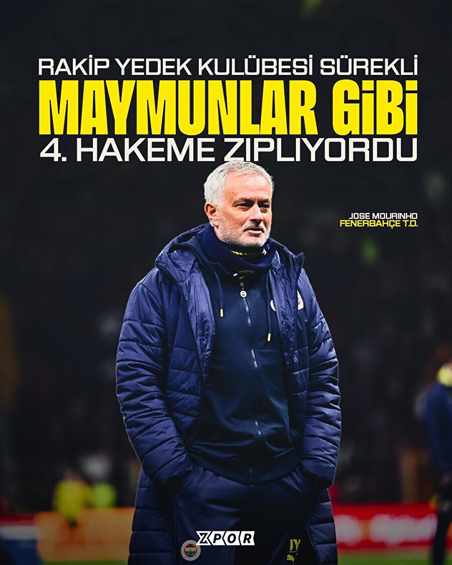 Jose Mourinho: maymunlar gibi