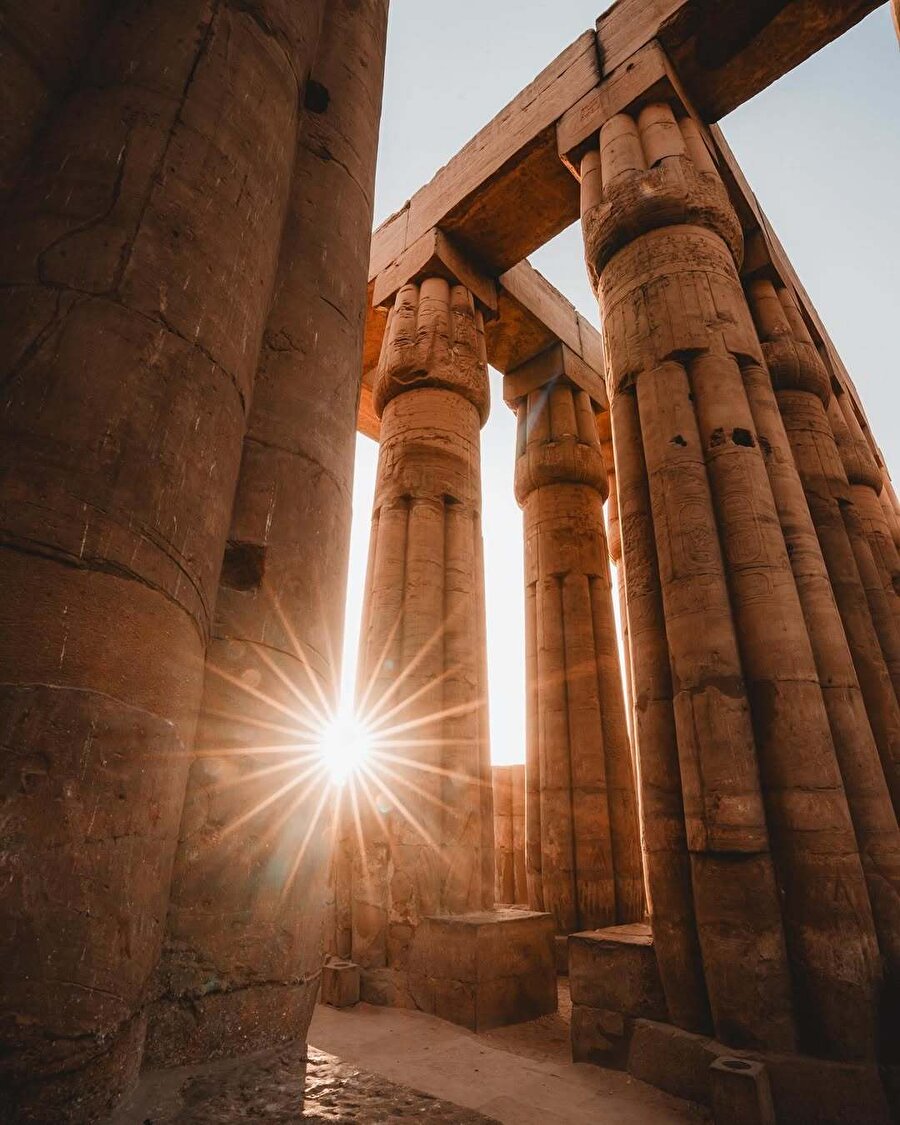 Mısır Medeniyeti’nin ışığı: Luksor Tapınağı 📍
