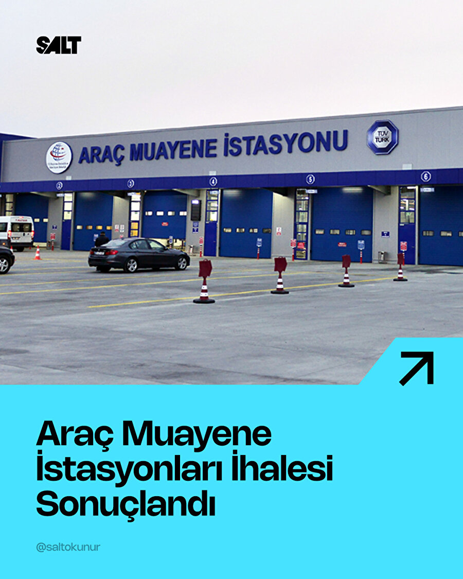 Araç muayene istasyonlarının özelleştirme ihalesi tamamlandı