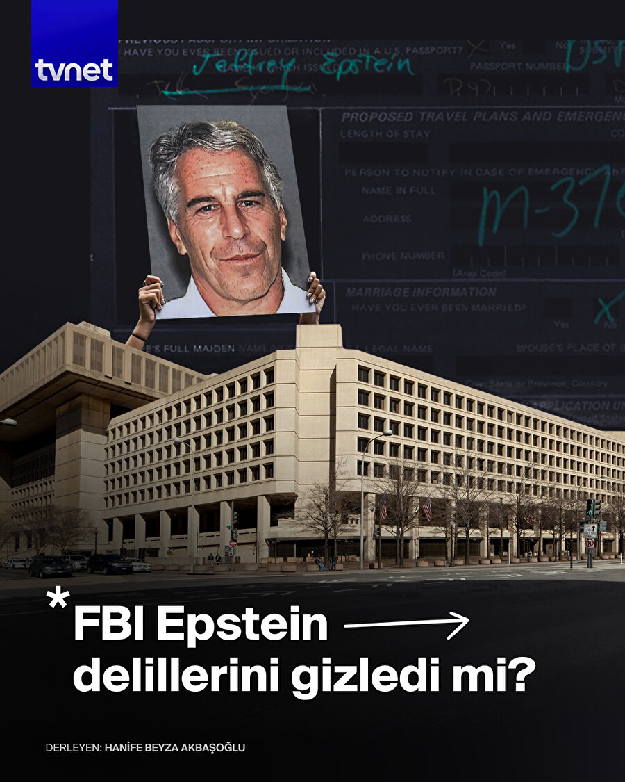 FBI'ın Epstein davasının delillerini örtbas ettiği iddia edildi