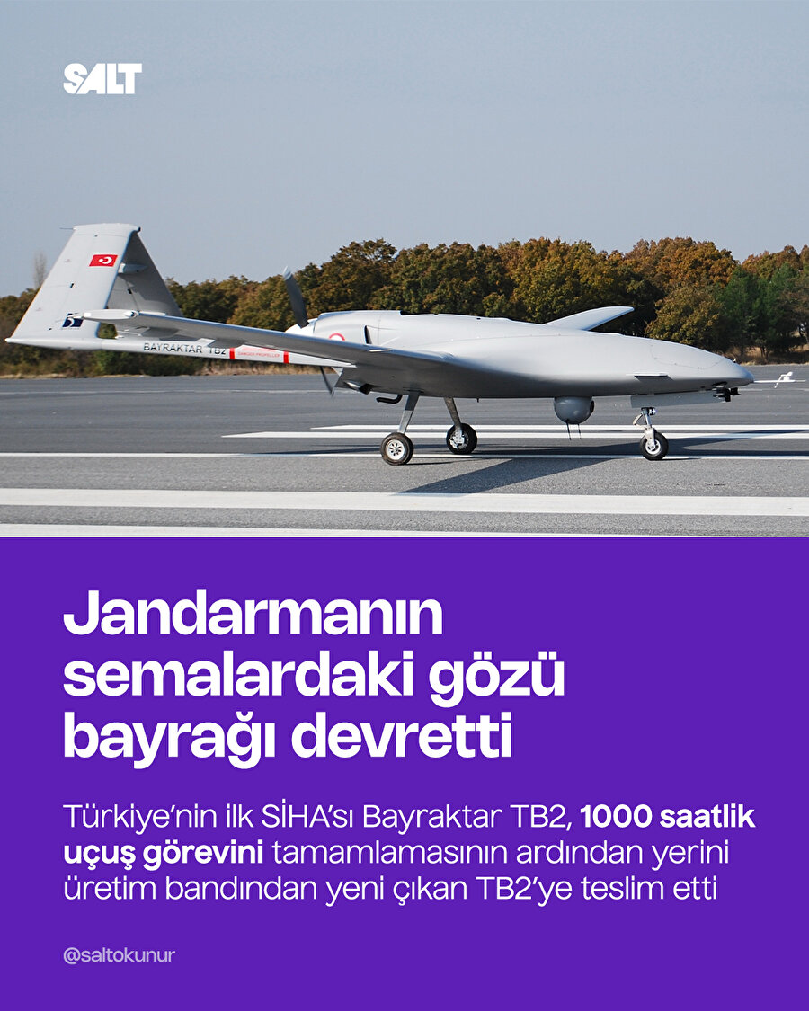 Jandarmanın semalardaki gözü bayrağı devretti
