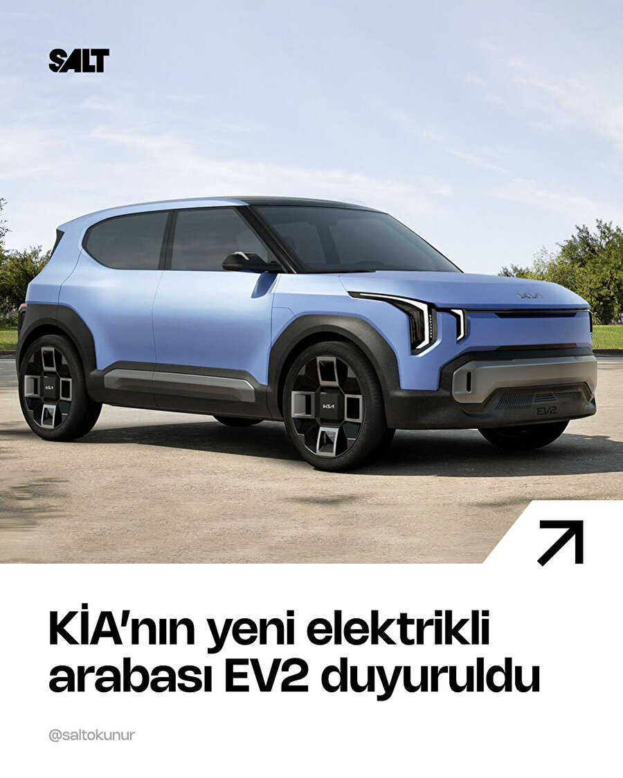 🚘Kia'nın yeni elektrikli arabası KİA EV2'nin konsept modeli tanıtıldı 