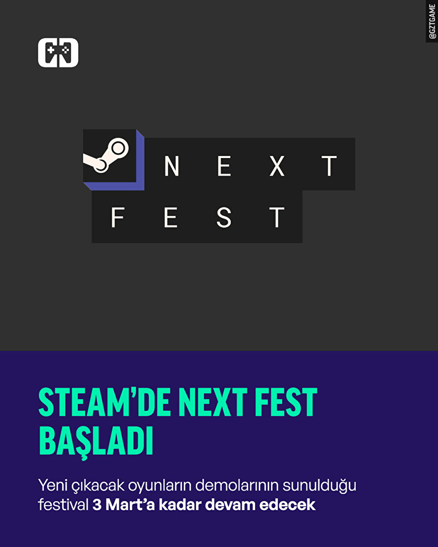 Steam'de festival