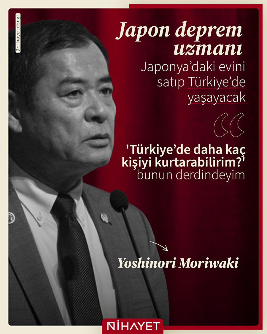 Japon deprem uzmanı Türkiye'ye taşınıyor! 🏠