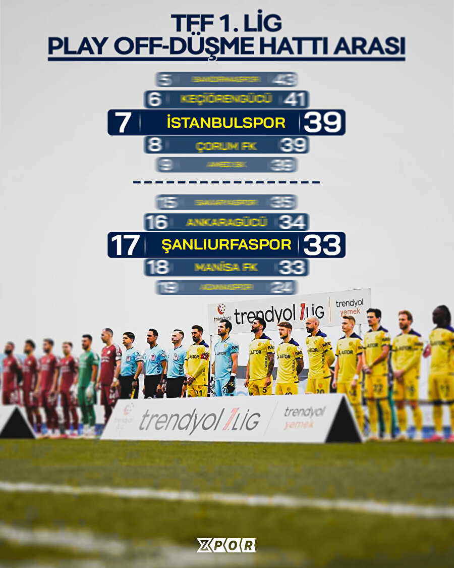 Sadece 6 puan fark var