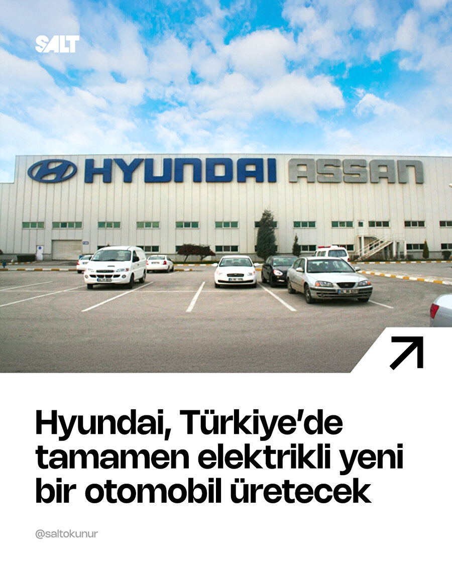 Hyundai, Türkiye'de tamamen elektrikli yeni bir model üretecek