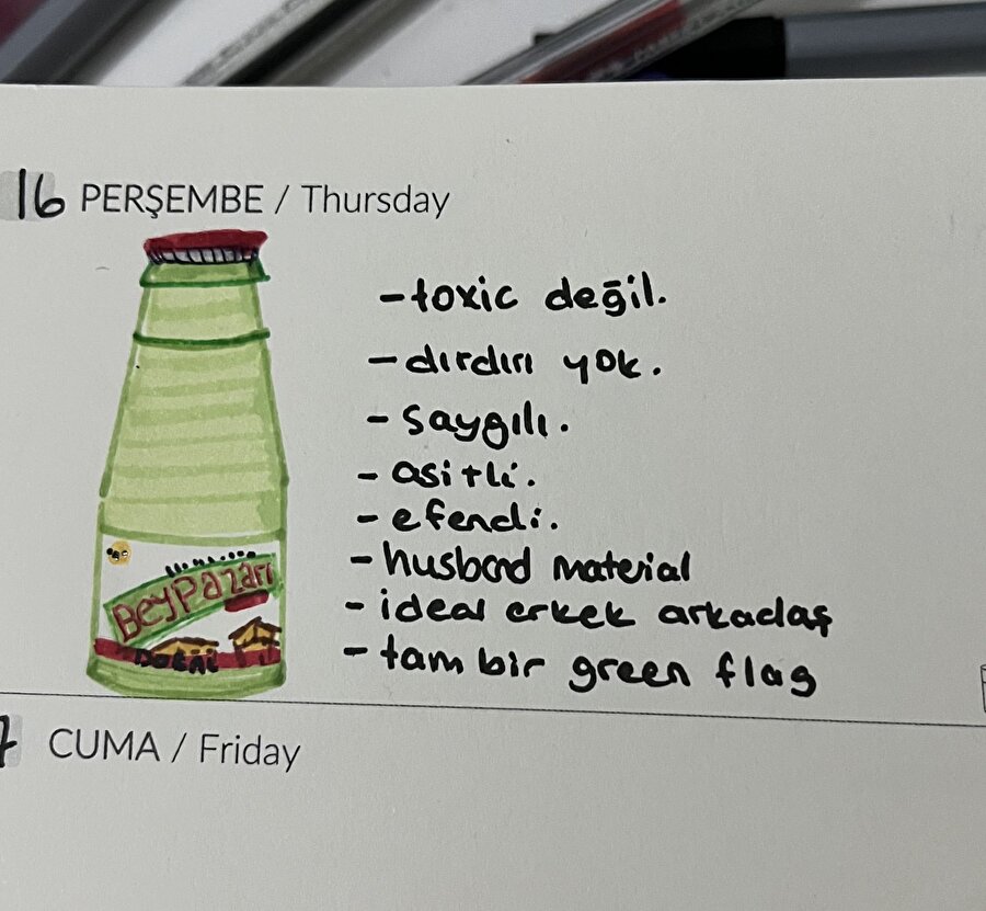 Bizim için green flag