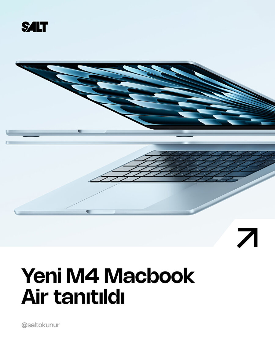  Yeni M4 Macbook Air tanıtıldı