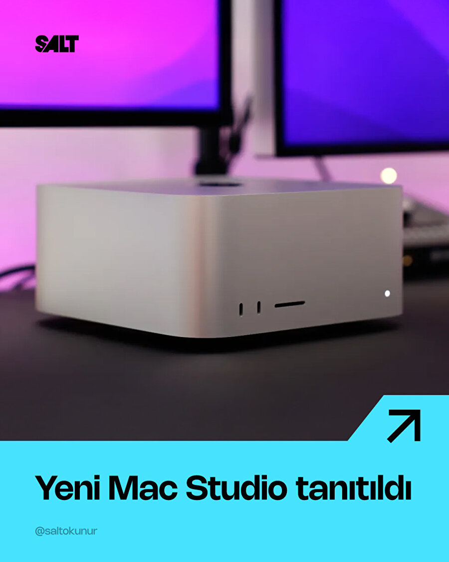 Apple, Yeni Mac Studio’yu Tanıttı