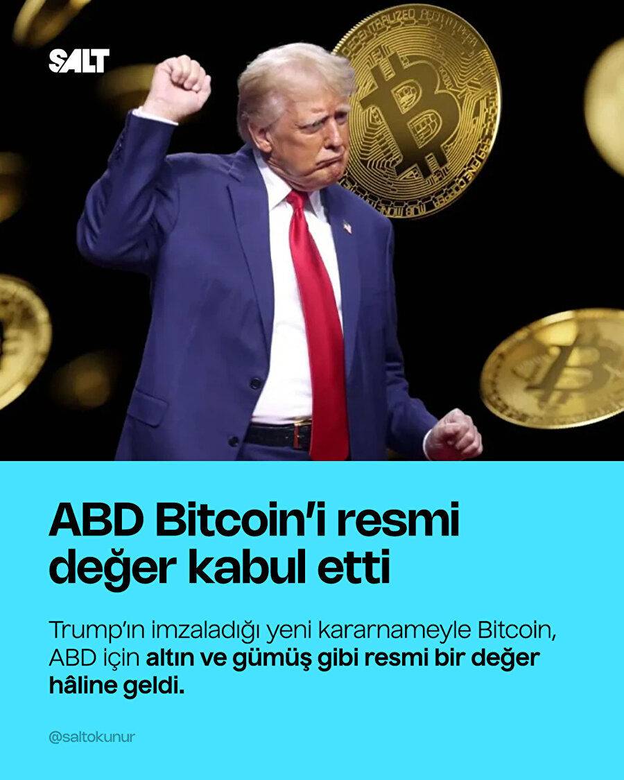  ABD, Bitcoin'i Resmi Rezerv Varlık Olarak Tanıdı
