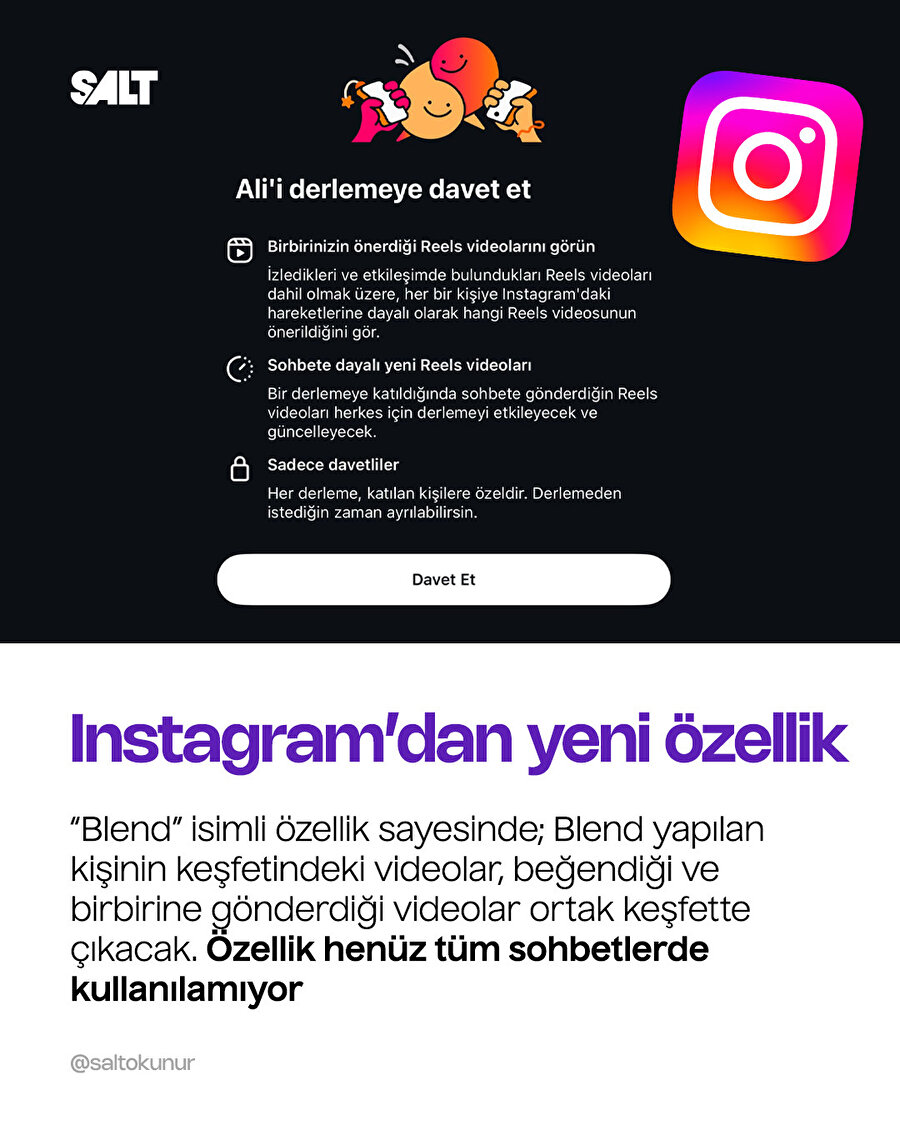 Instagram'dan yeni özellik