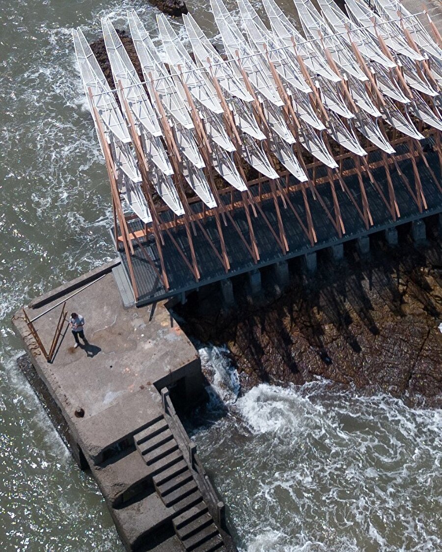 Chaishan Adası’nda hareketli bir pavyon: Coastal Long