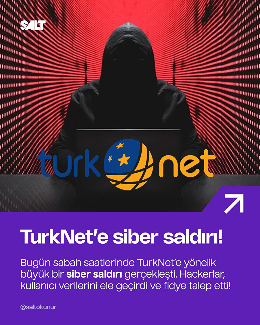 TurkNet’ten Siber Saldırı Açıklaması