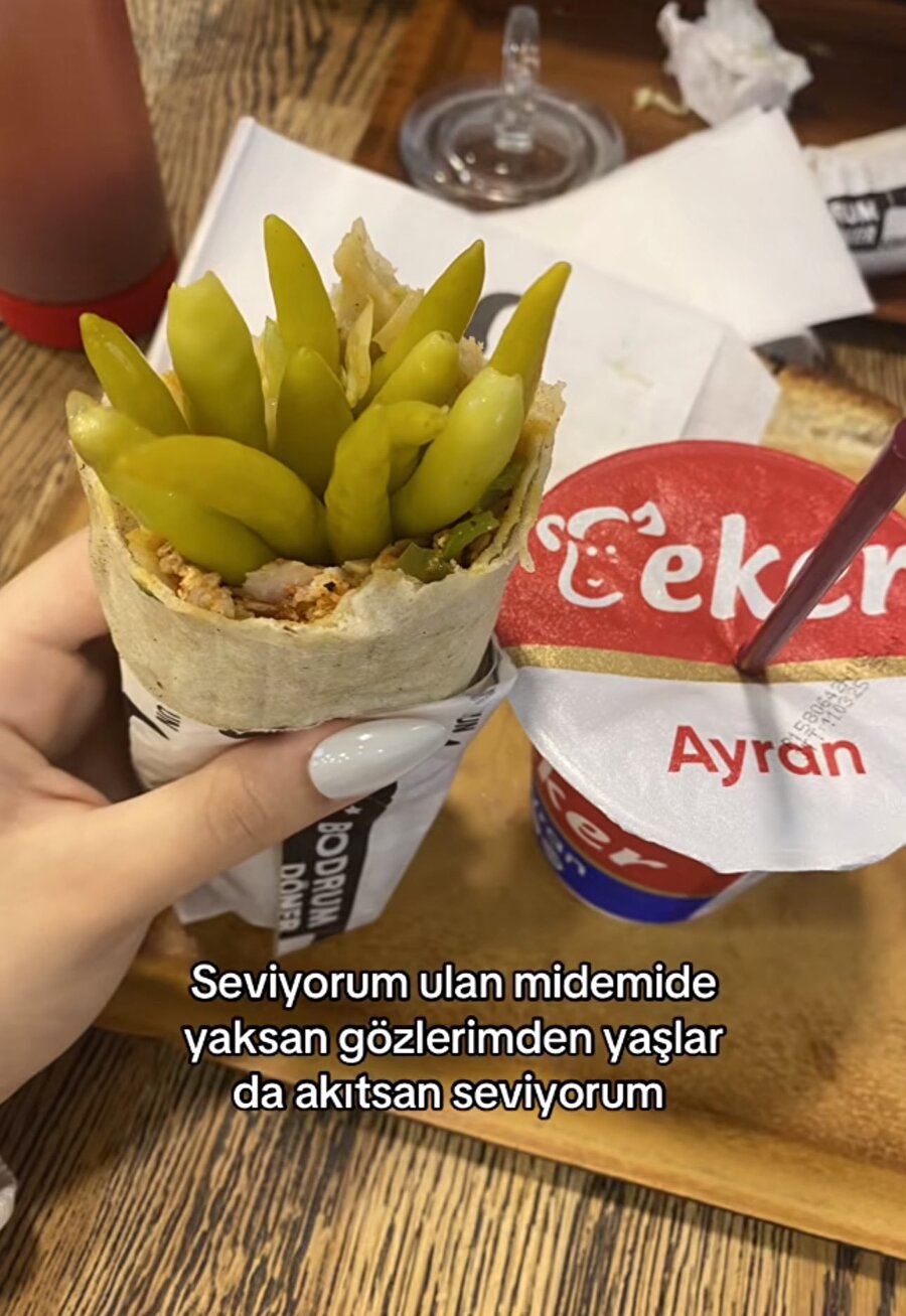 Bizim biber sevdamız şu boyutta