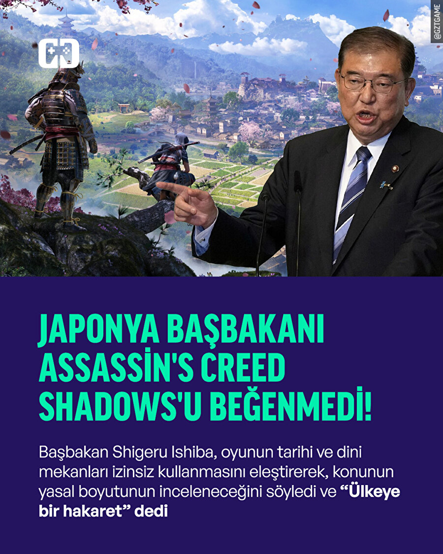 Assassin's Creed Shadows'u Başbakan eleştirdi!