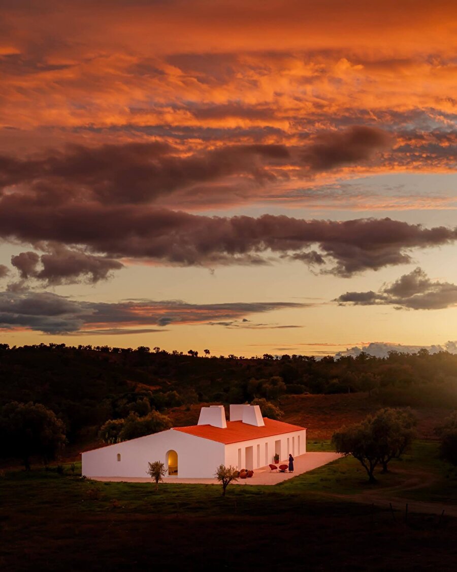 Portekiz’in Alentejo bölgesinde, doğanın içerisinde huzurlu bir ev