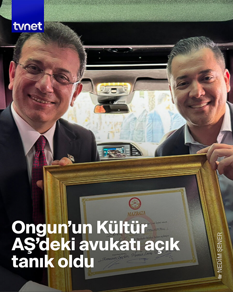 “İhaleleri Murat Ongun belirliyordu”