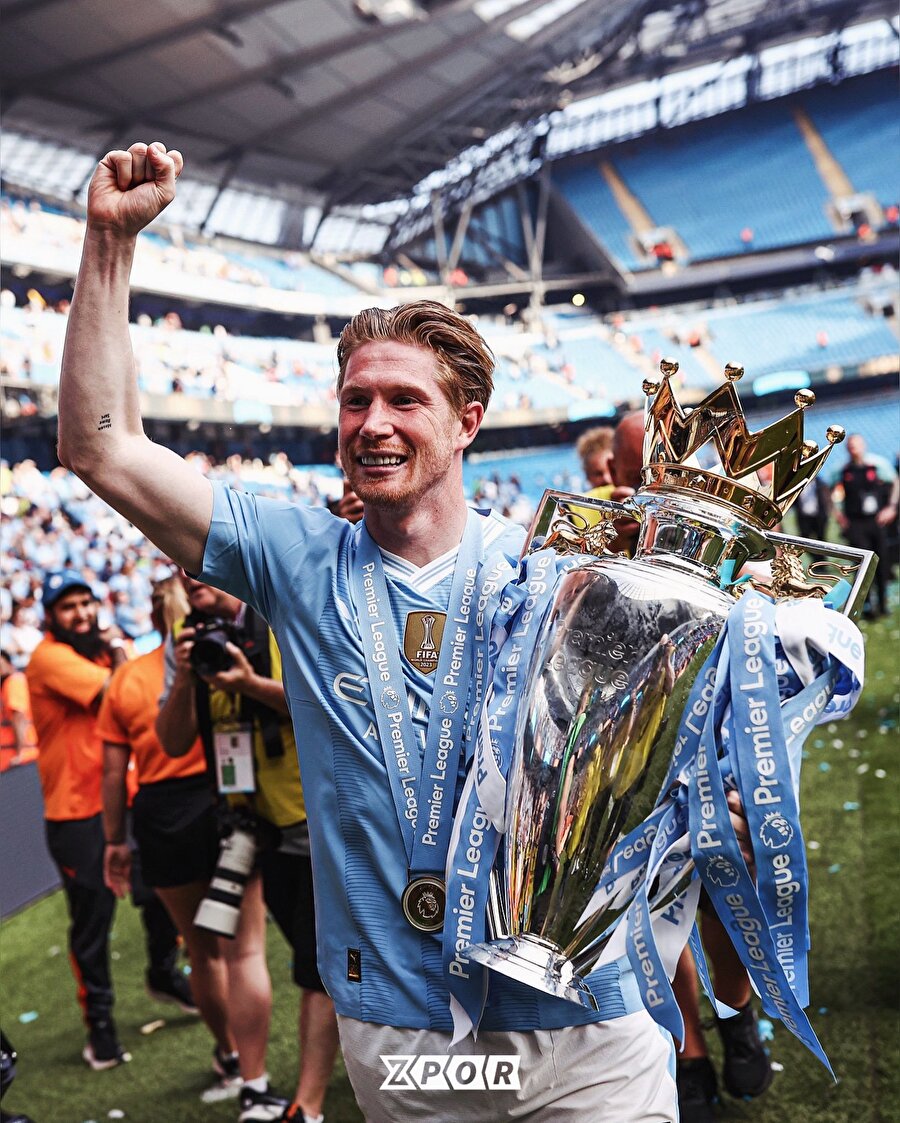 De Bruyne'den veda...