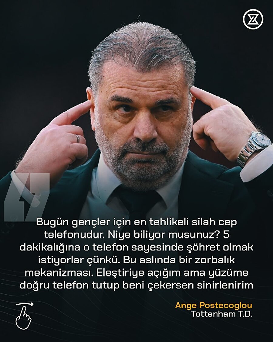 Postecoglou’ndan ilginç açıklama