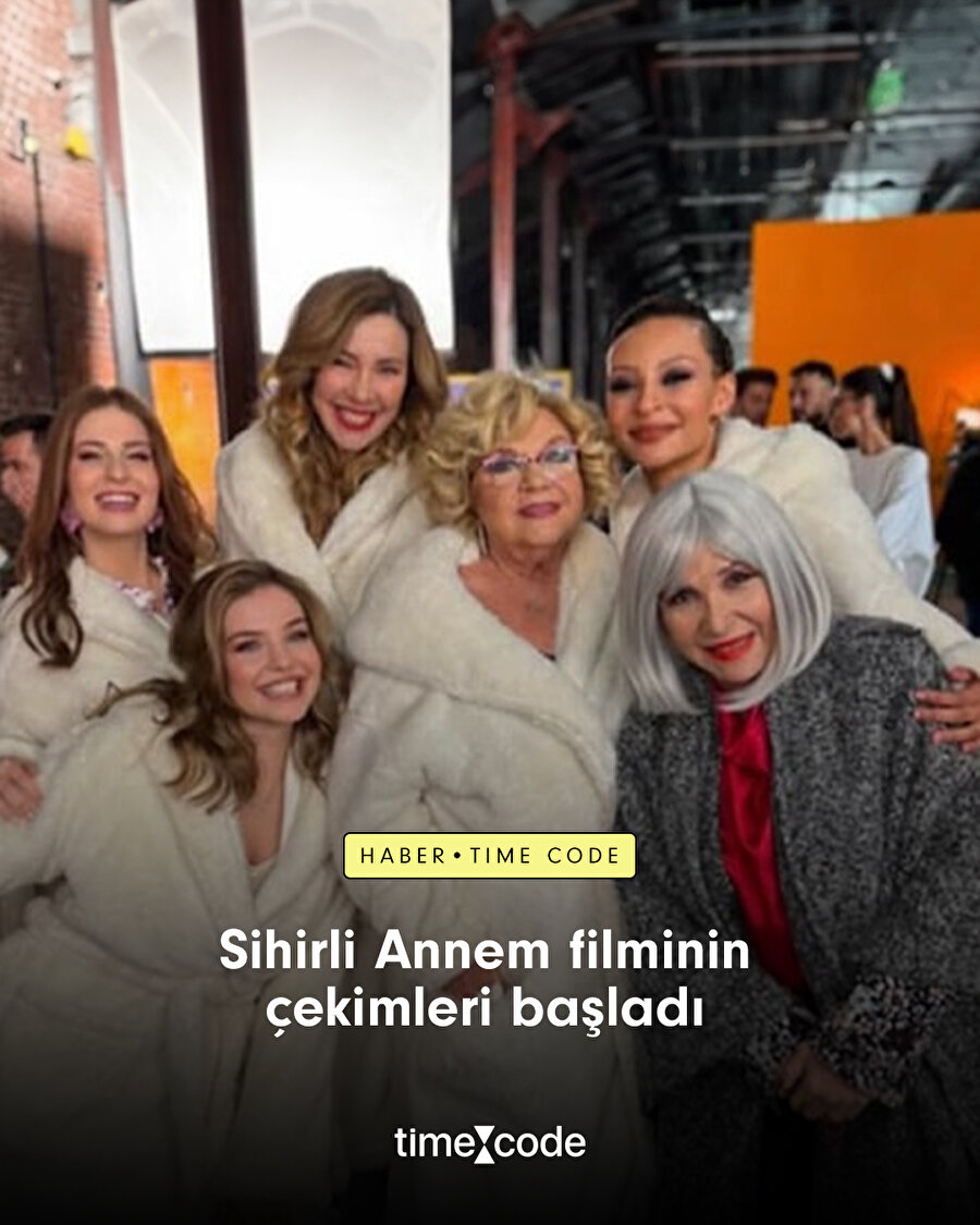 Sihirli Annem filmi sete çıktı
