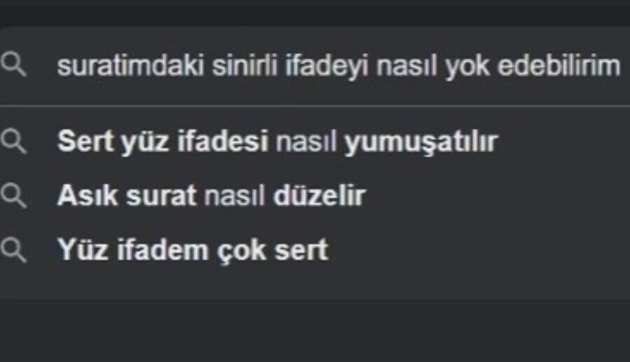 Bizim arama geçmişi