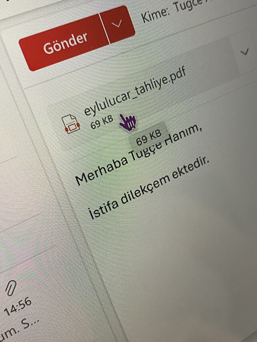 İdeal istifa dilekçesi