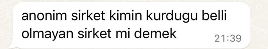 Daha önce bu kadar mantıklı bir soru duymamıştık