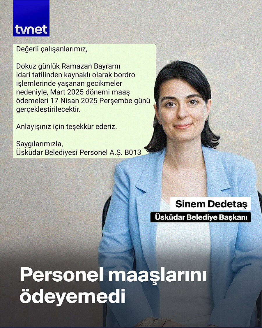 Dedetaş yönetiminde maaş krizi