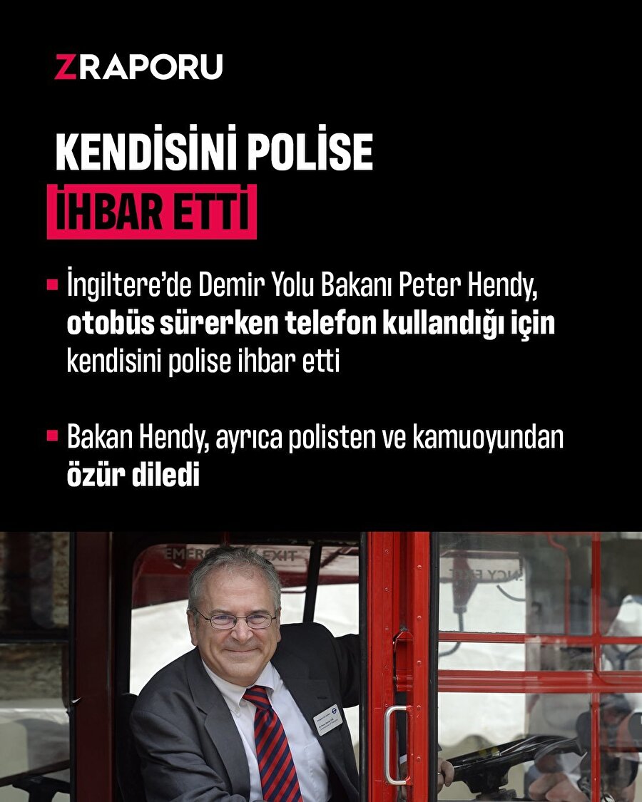 İngiliz bakan kendisini polise ihbar etti