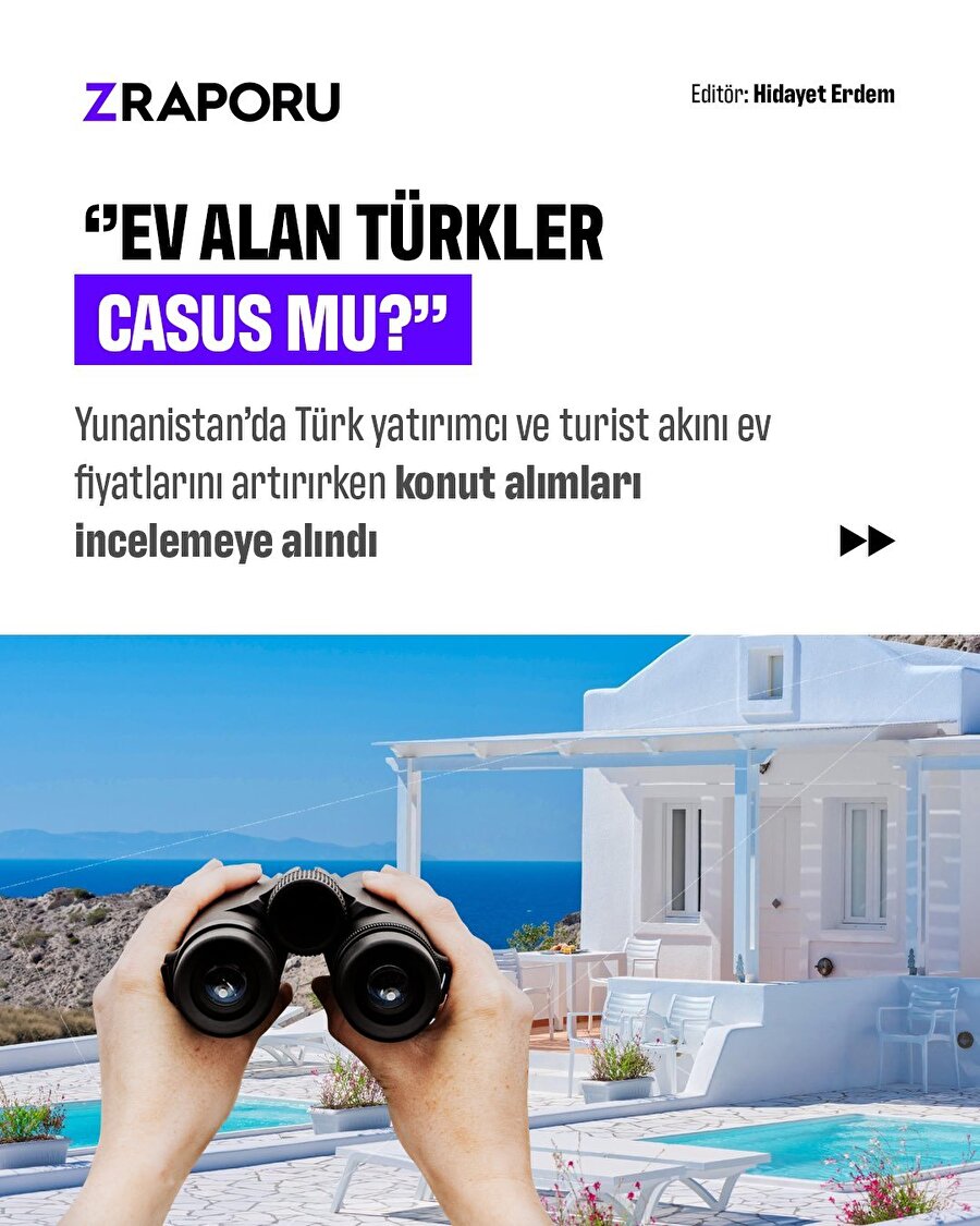 Yunanistan'da ev alan Türkler inceleme altında