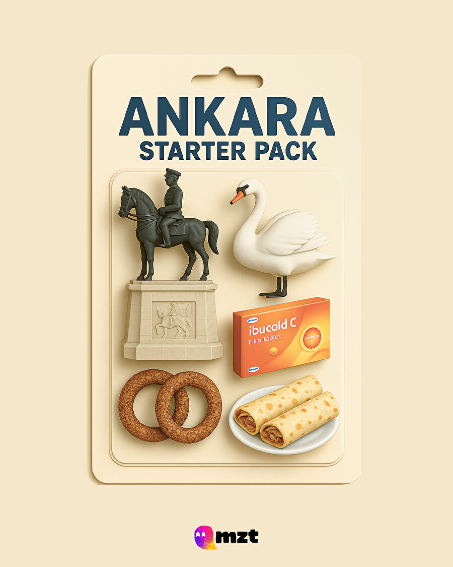 Şehirlerin starter pack'leri