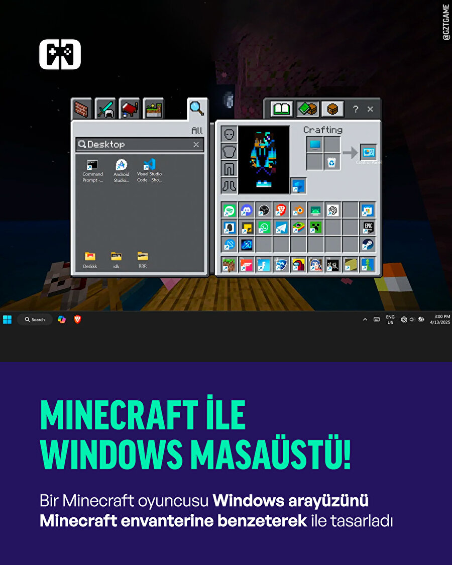Minecraft ile Windows