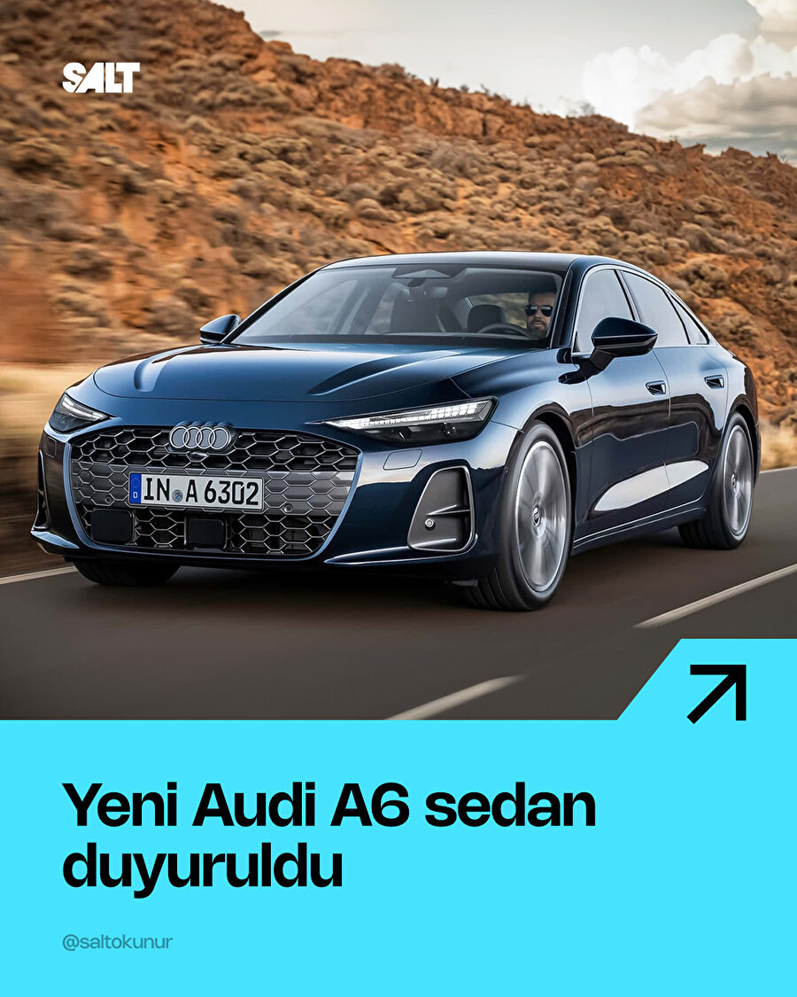 Audi, 2026 model A6 Sedan'ı tanıttı