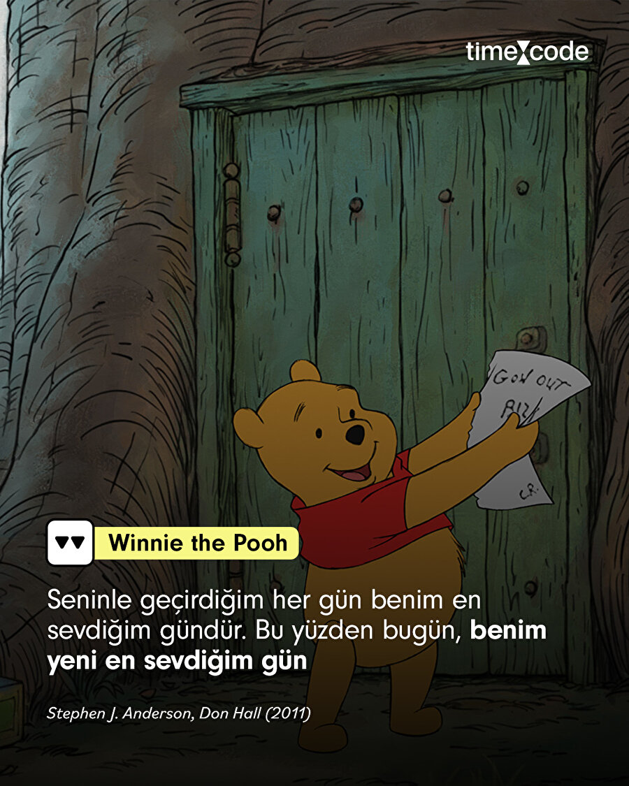 Winnie the Pooh alıntısı