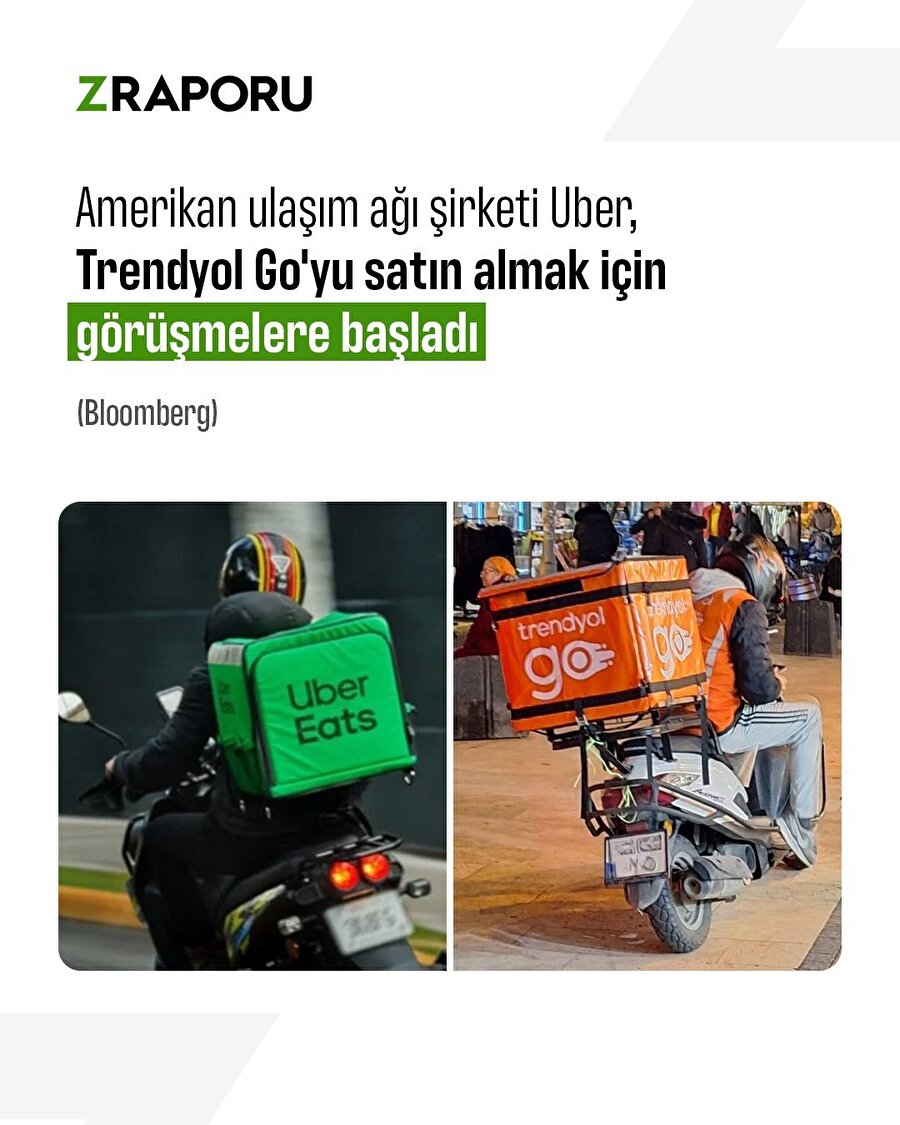 Uber, Trendyol Go'yu satın alıyor 