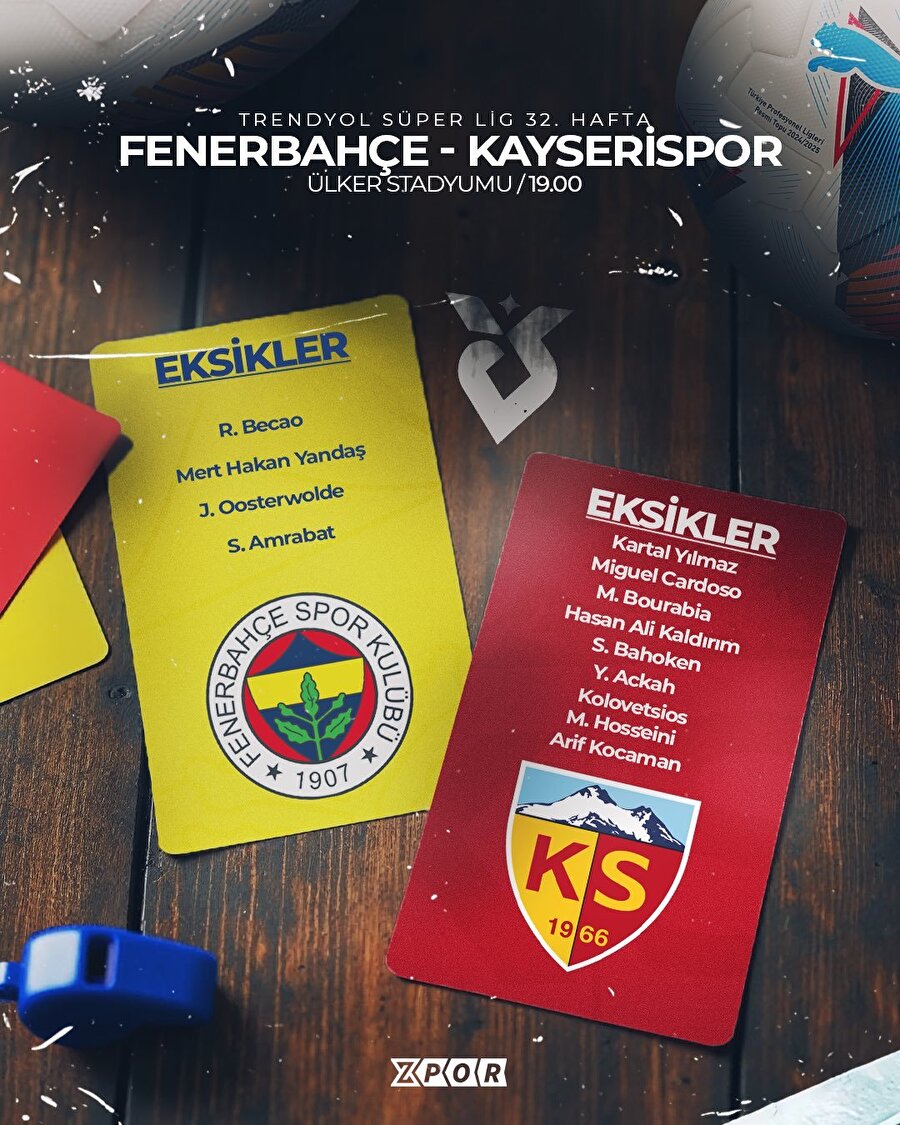 Fenerbahçe - Kayserispor
