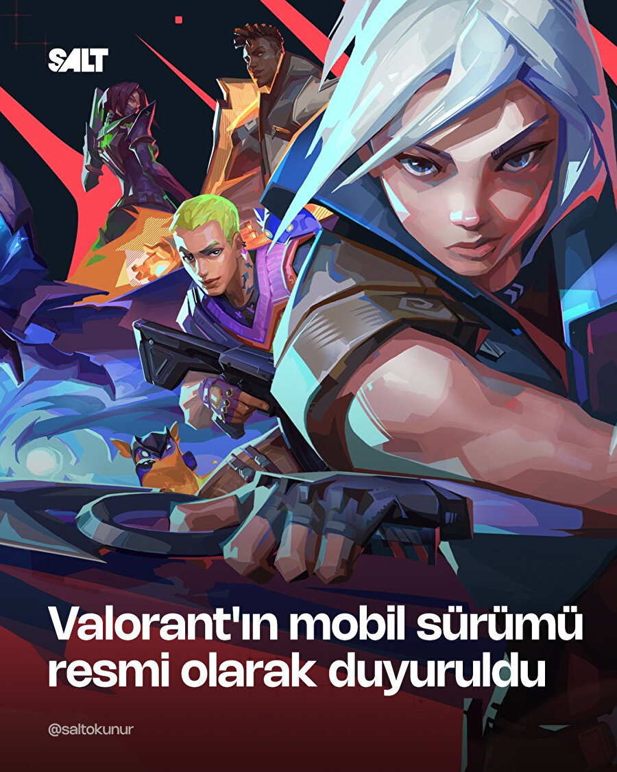 Valorant'ın mobil versiyonu duyuruldu