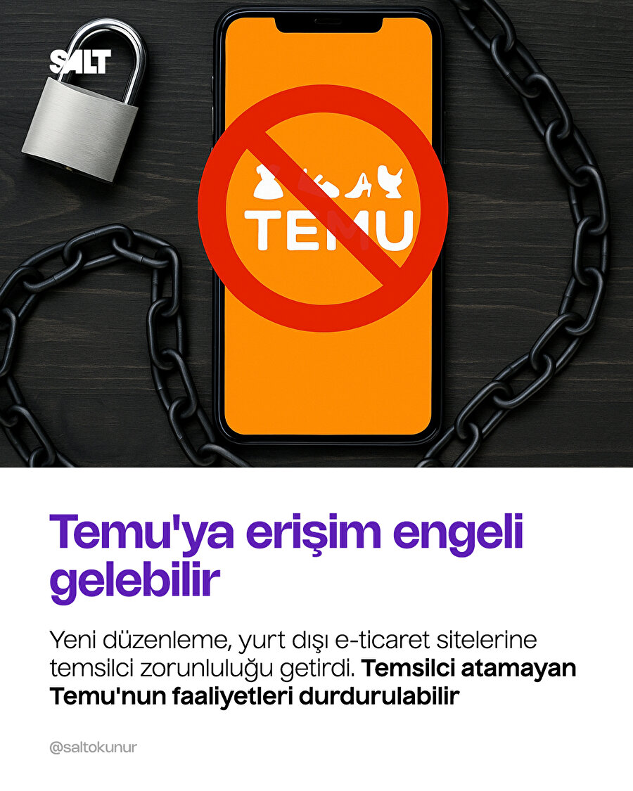 Temu'ya erişim engeli gelecek mi?