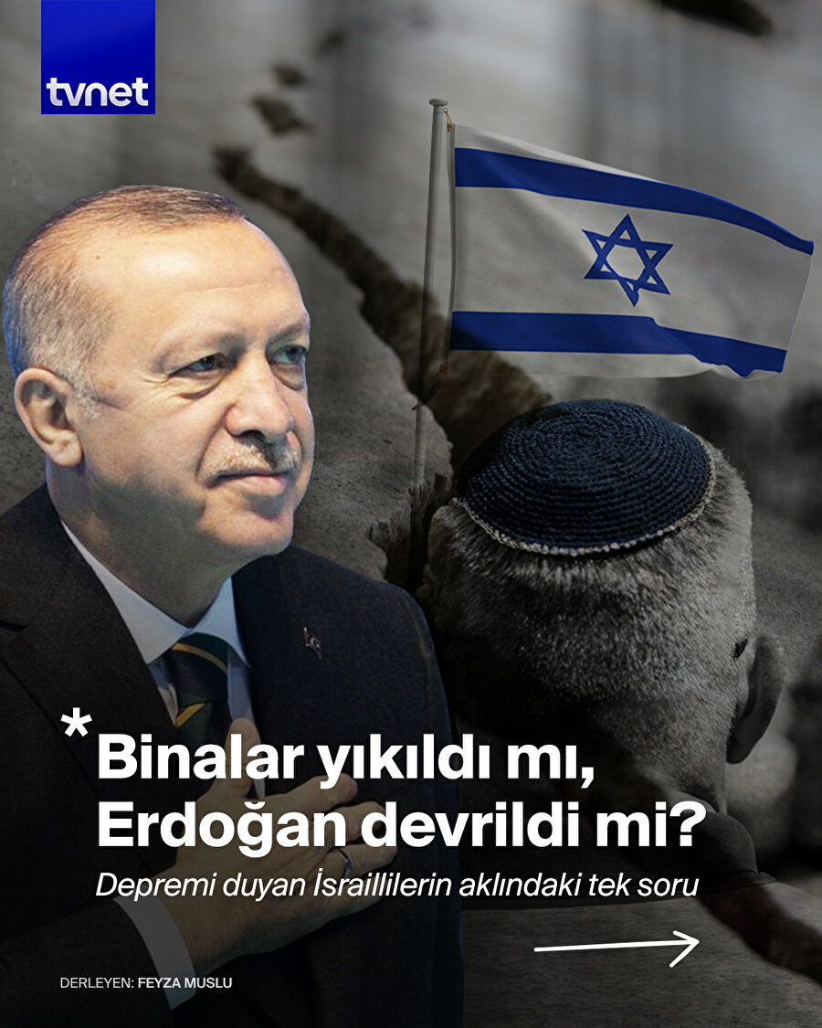 Siyonistlerin deprem hazımsızlığı