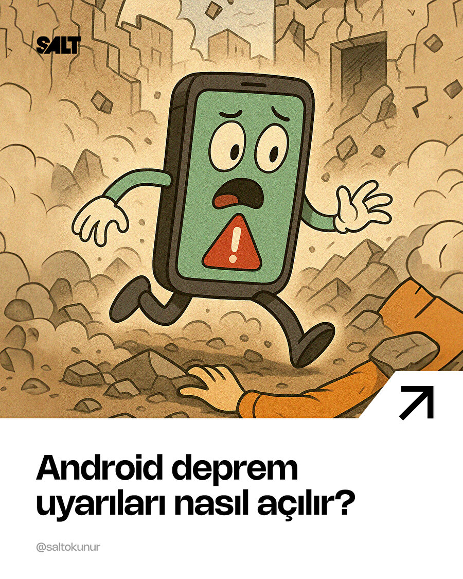 Android telefonlarda deprem uyarıları nasıl açılır?