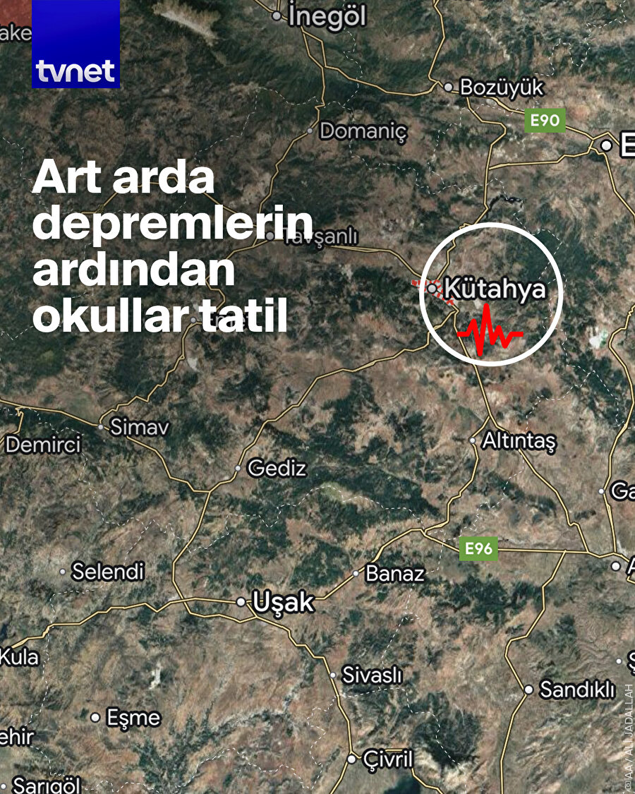 🔴 #SONDAKİKA Simav ilçesinde okullar tatil