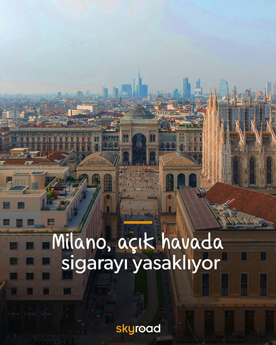 Milano’da açık havada sigara içmek yasaklanıyor 🚭
