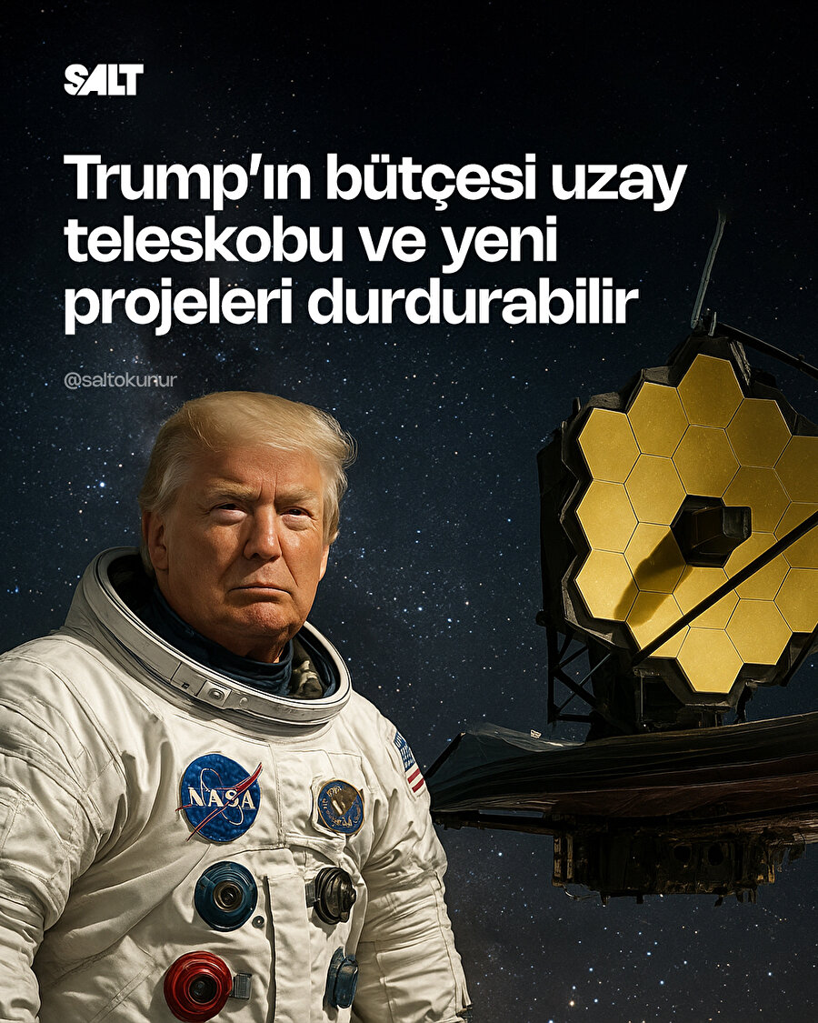 Trump’ın bütçesi uzay teleskobunu tehdit ediyor