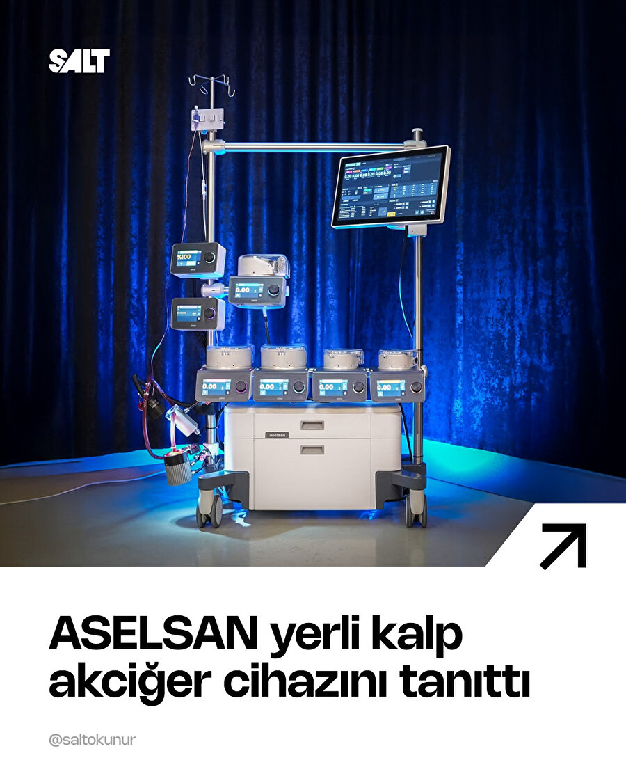 ASELSAN, yerli Kalp Akciğer Cihazını Expomed Fuarı’nda tanıttı