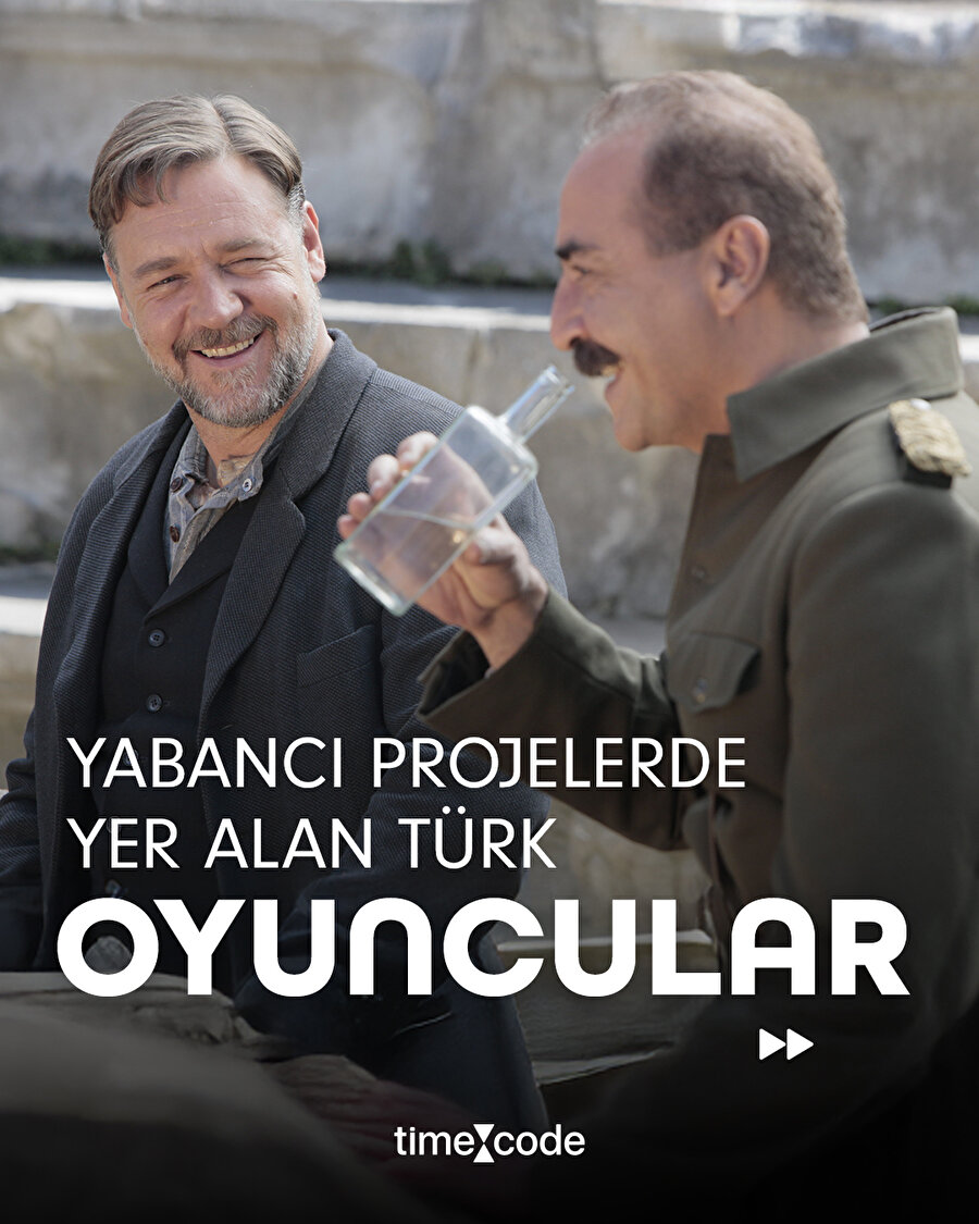 Yabancı projelerde yer alan Türk oyuncular
