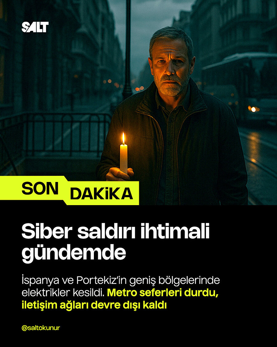 🔴 İspanya ve Portekiz'in büyük bölümünde elektrik kesildi