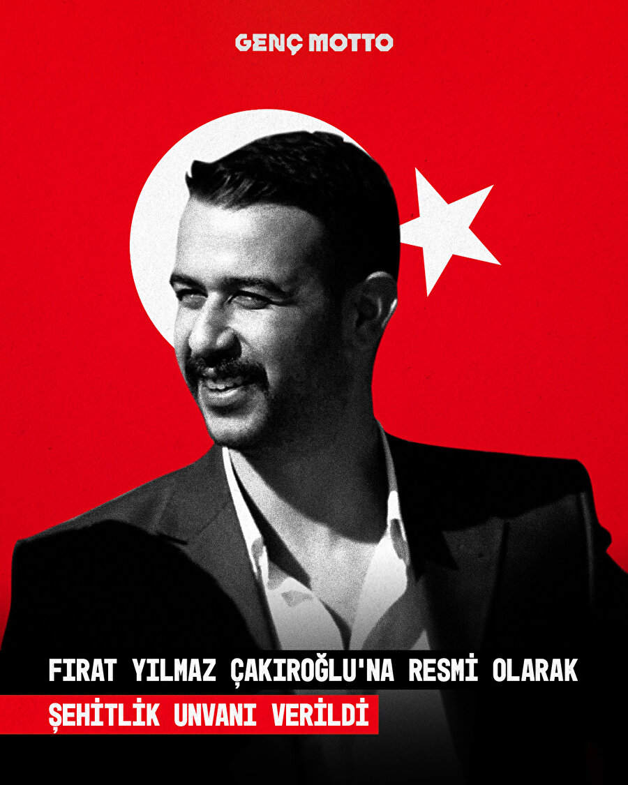 Fırat Yılmaz Çakıroğlu'na resmi olarak şehit unvanı