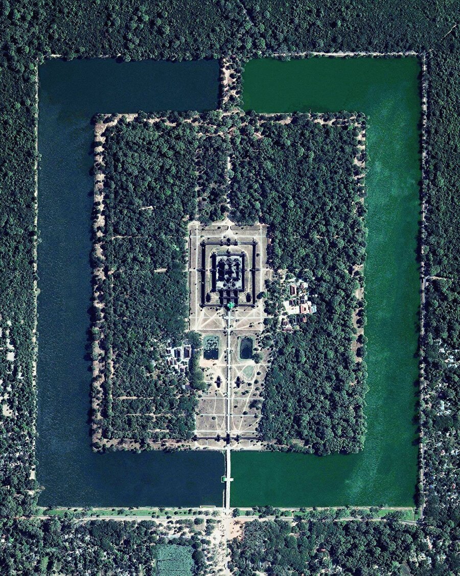 Kuşbakışı perspektiften dünya tarihinin önemli noktalarından birkaçı 🌎